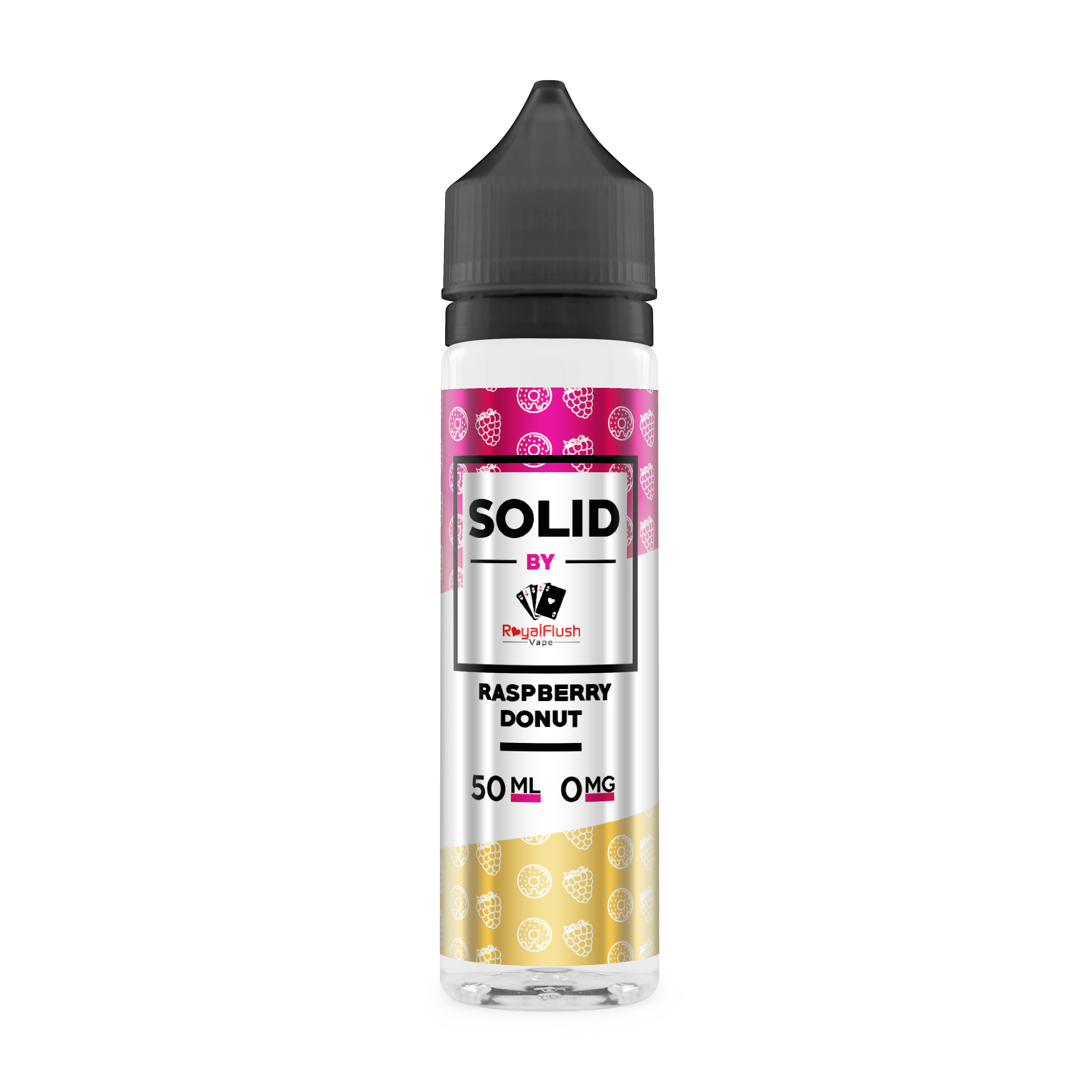 Raspberry Donut by Solid Vape 50ml