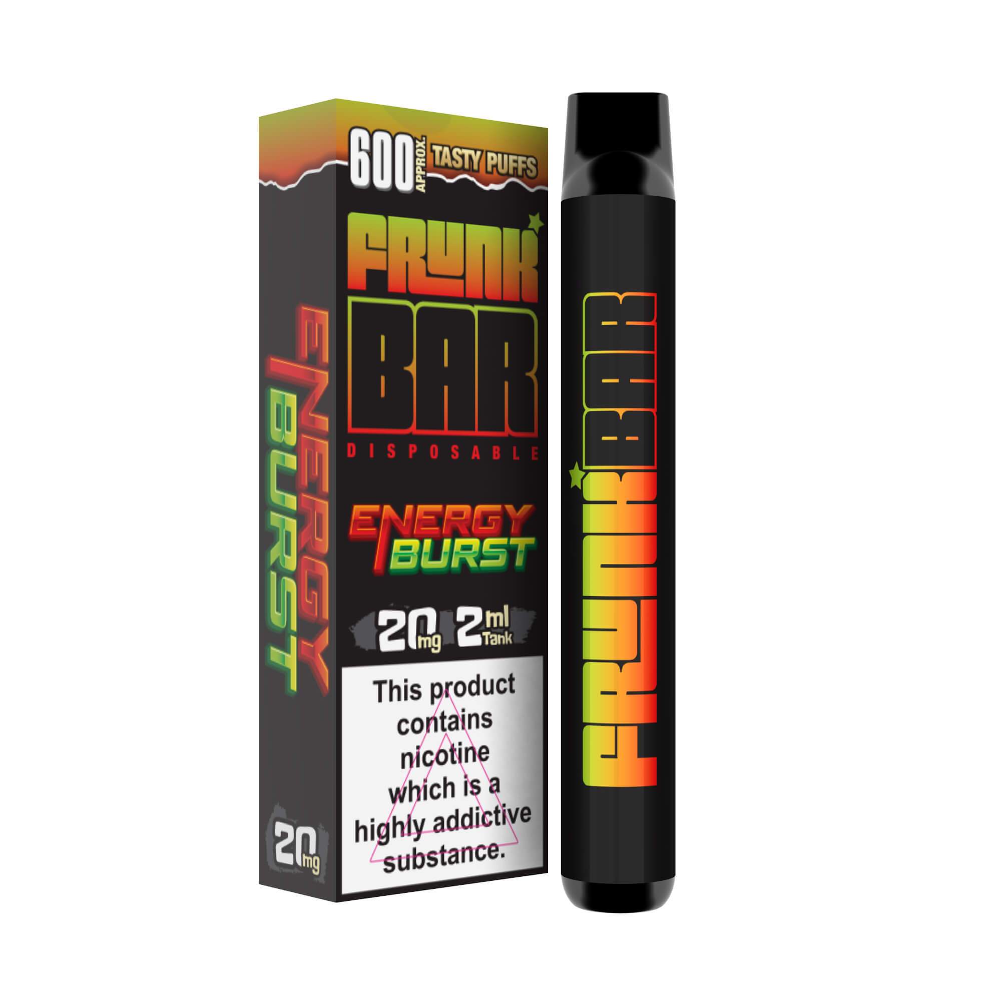 Frunk Bar Energy Burst Disposable
