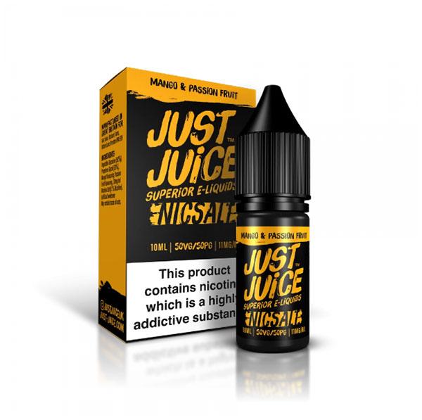 Mango & Passion Nic Salt by Just Juice