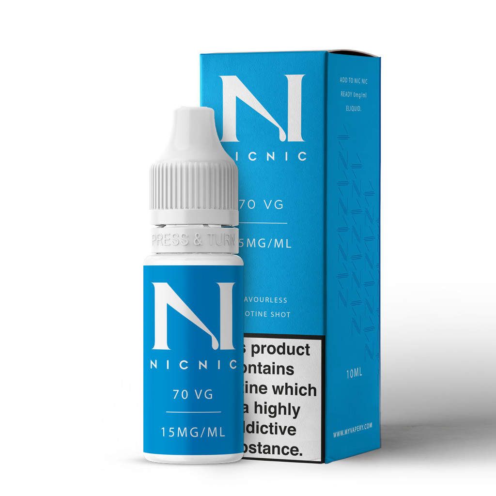 15mg 70VG Nicotine Shot by Nic Nic